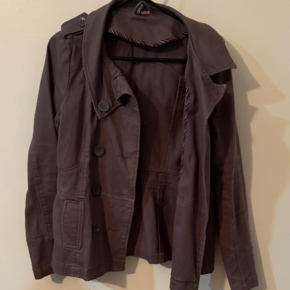Women's Double-Breasted Jacket - Picture 4 of 4